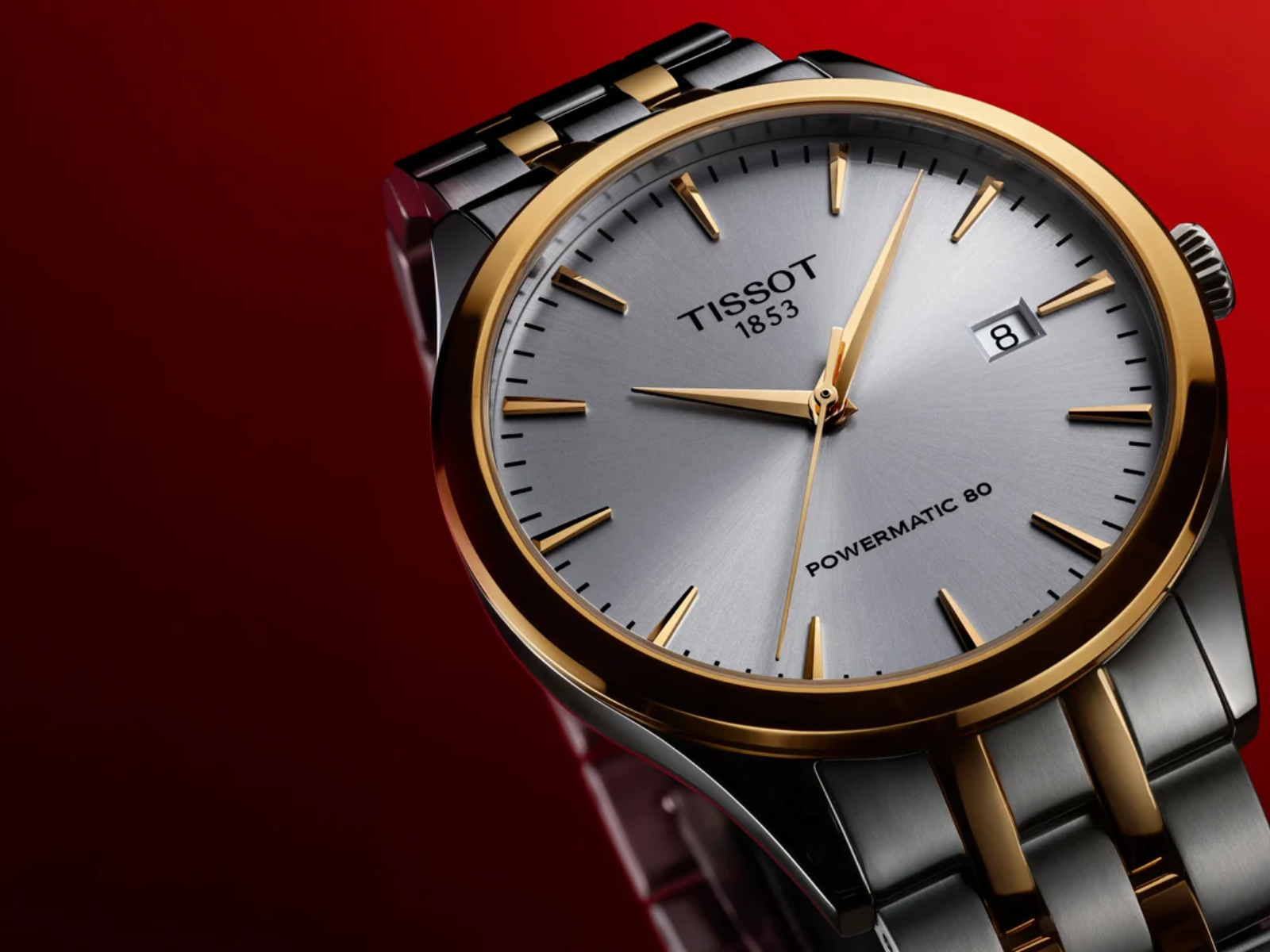 Luxury watch close up