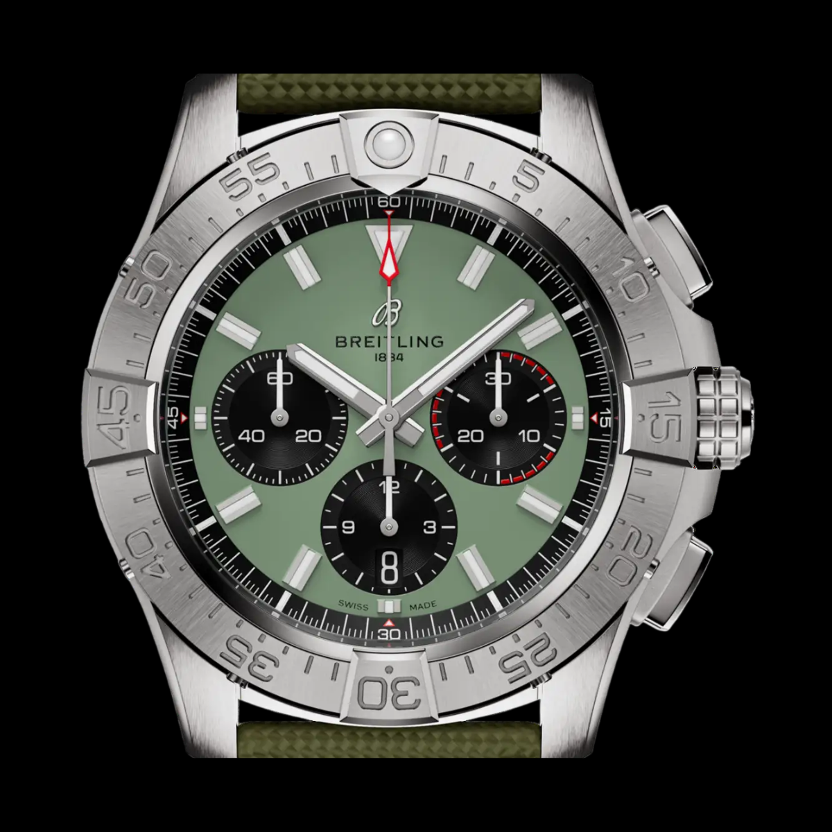 Breitling Avenger case profile