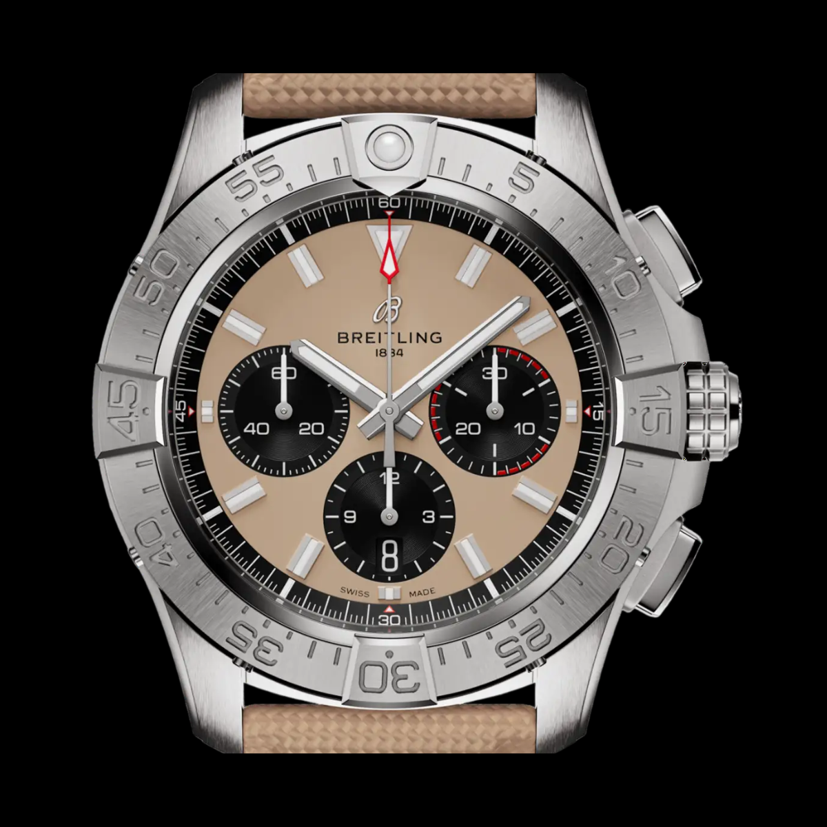 Breitling Avenger bracelet or strap detail