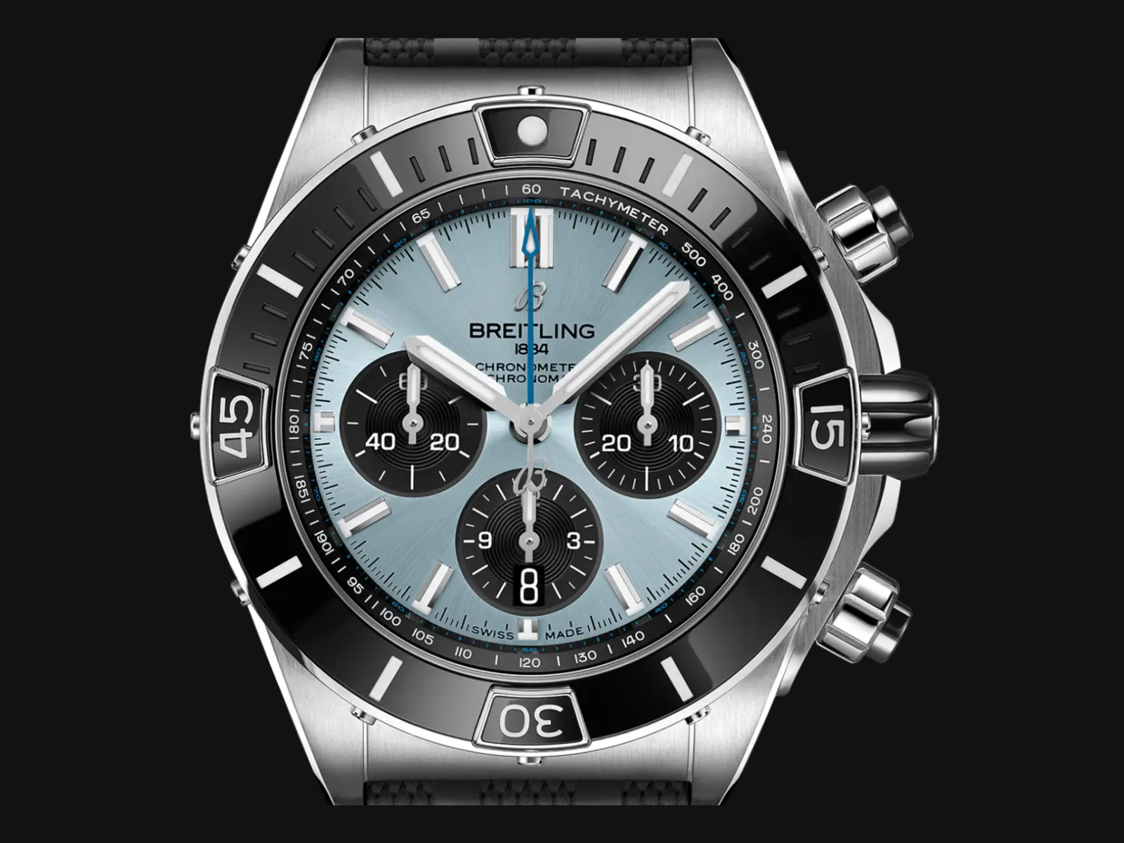Breitling Chronomat case profile