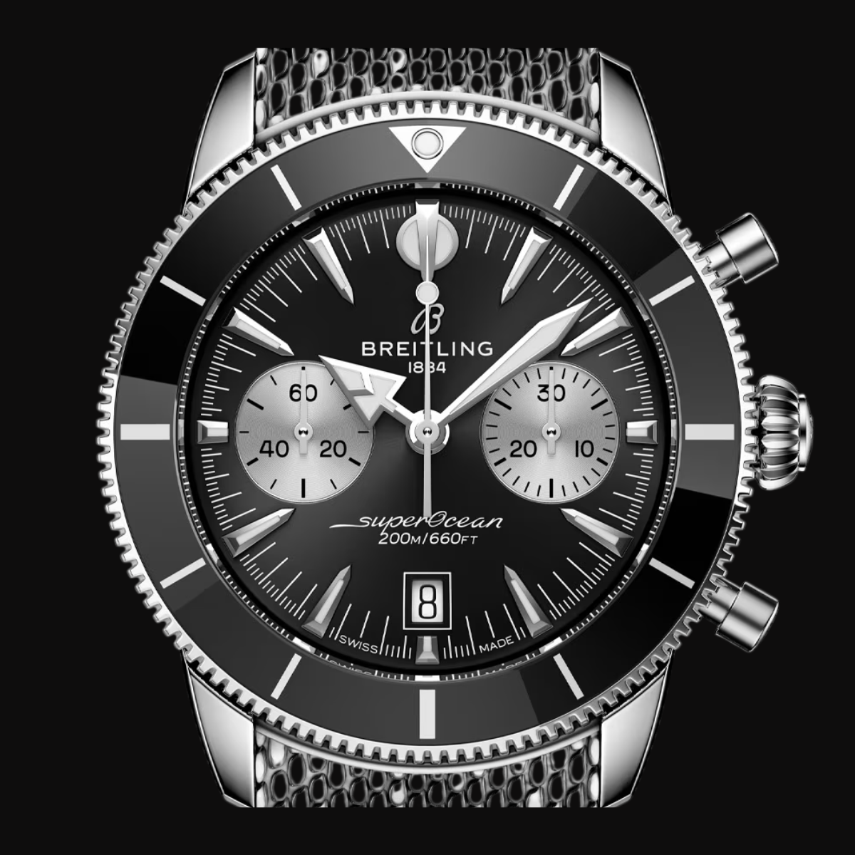 Breitling Superocean Heritage on wrist