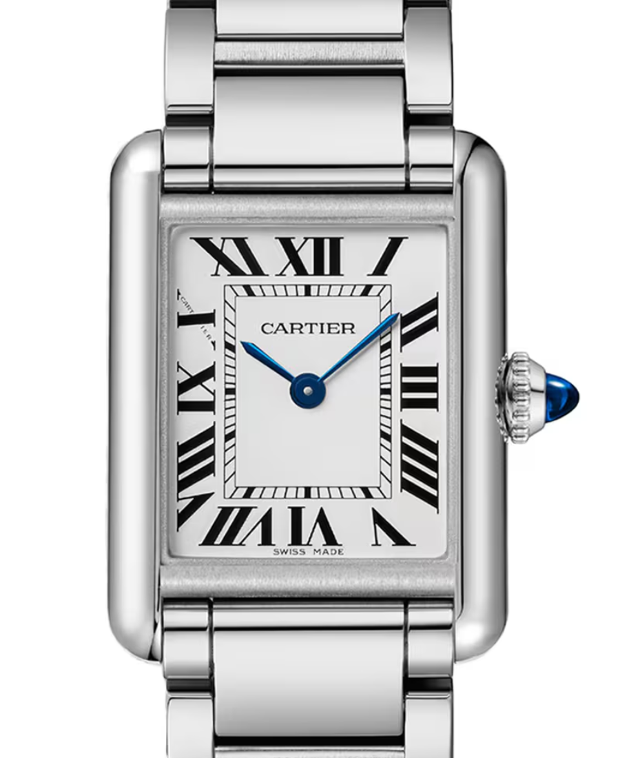 Cartier-style dress watch