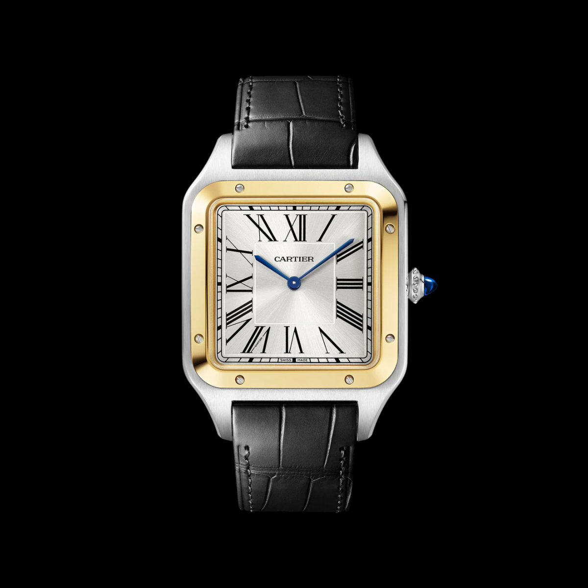Cartier Santos-Dumont dial detail