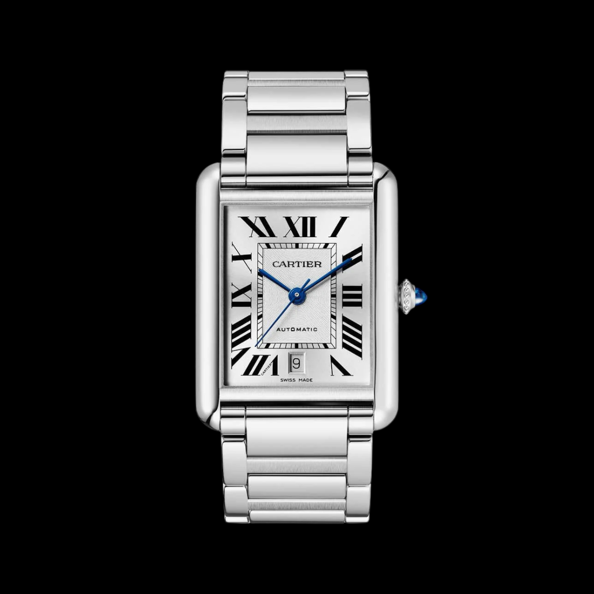 Cartier Tank on wrist