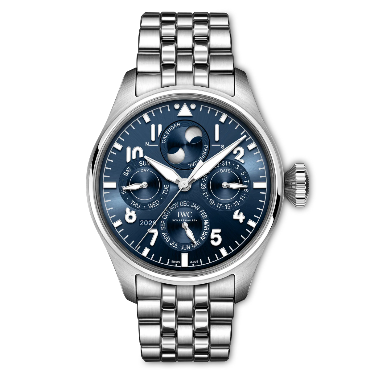 IWC Big Pilot on bracelet