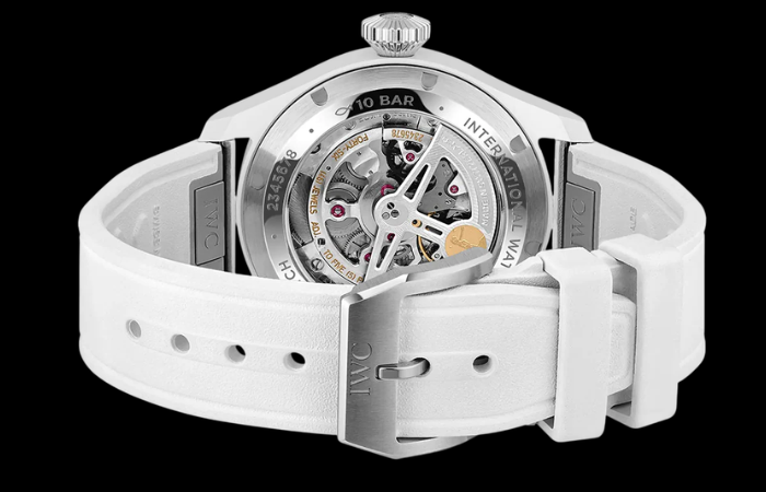IWC Big Pilot caseback detail