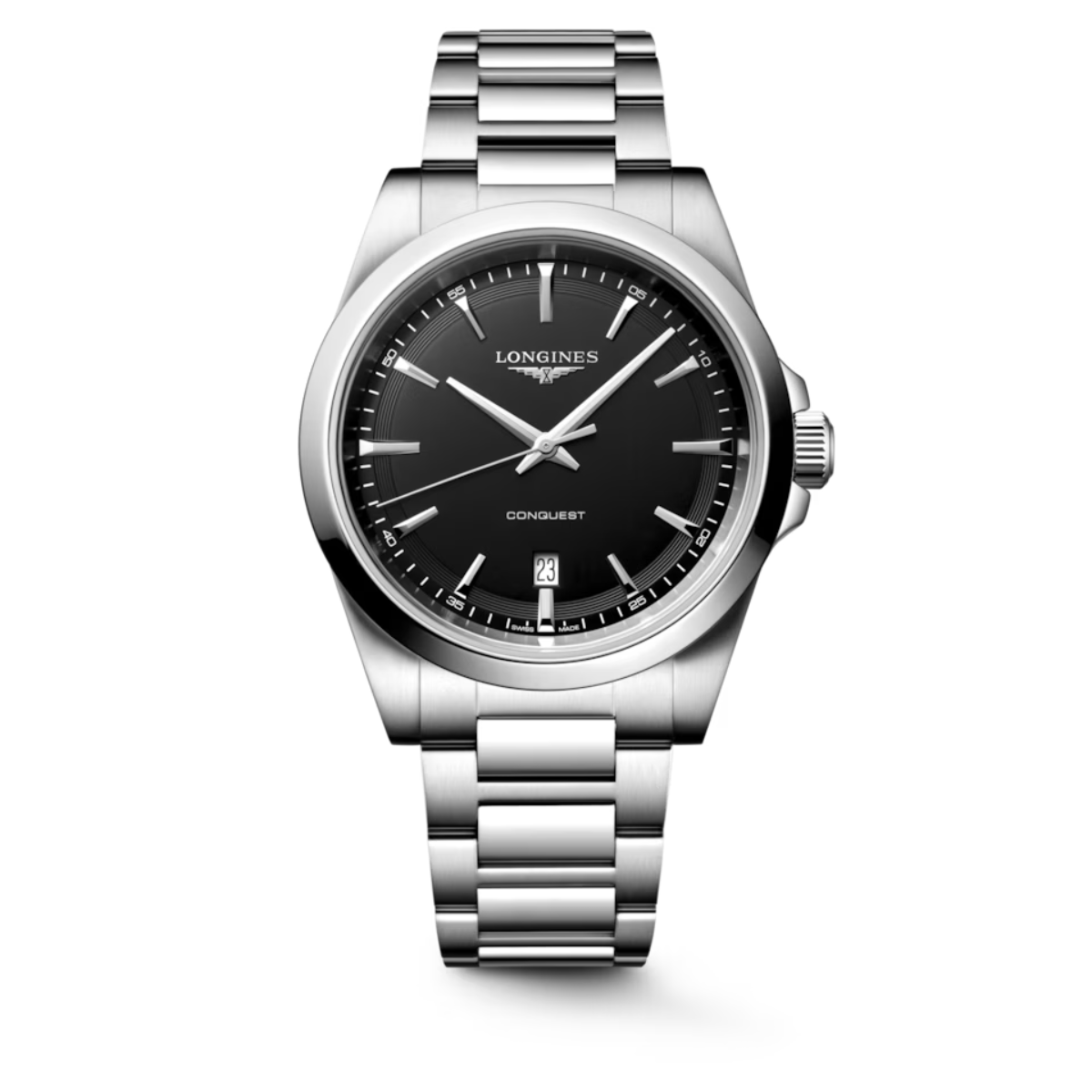 Longines Conquest black dial
