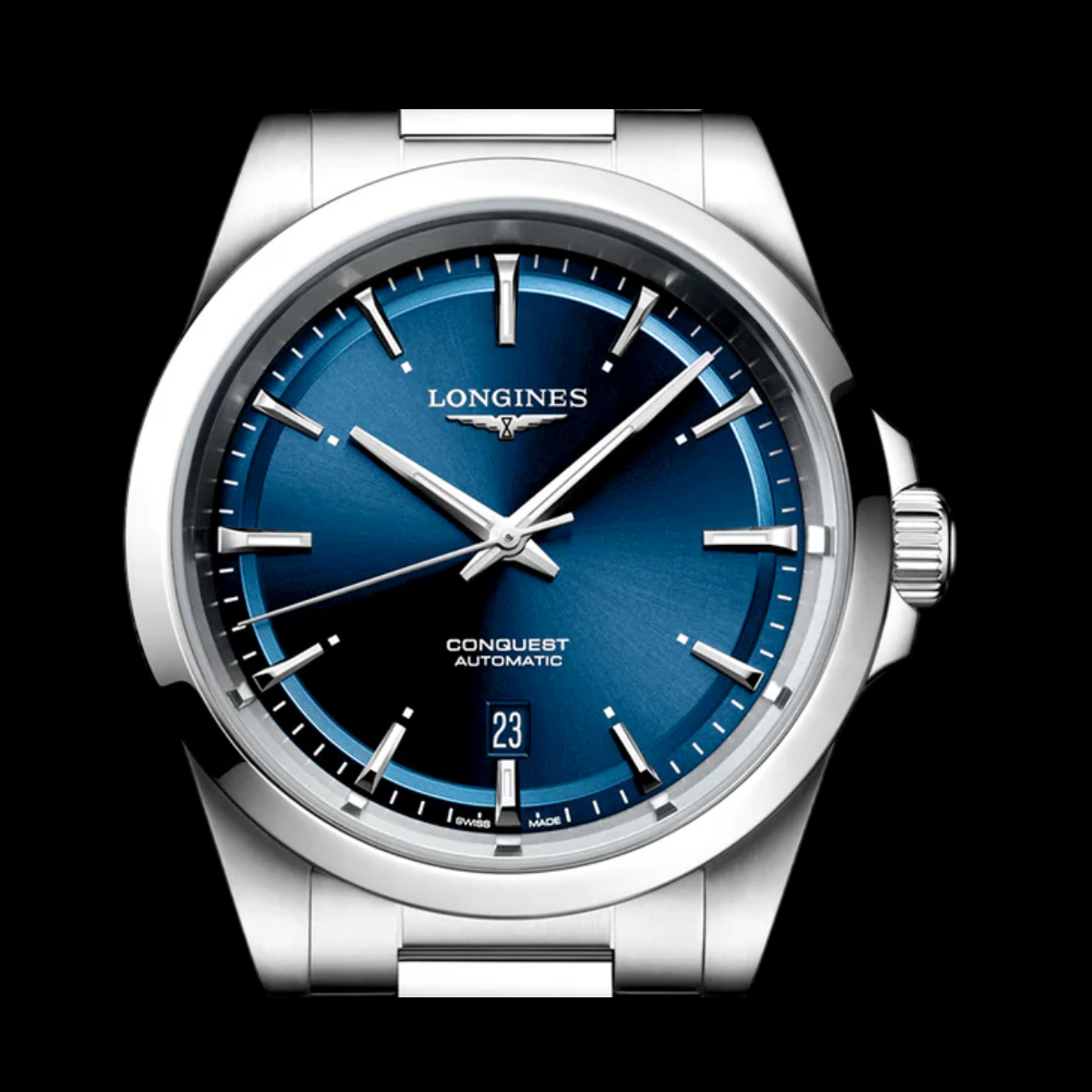 Longines Conquest front view