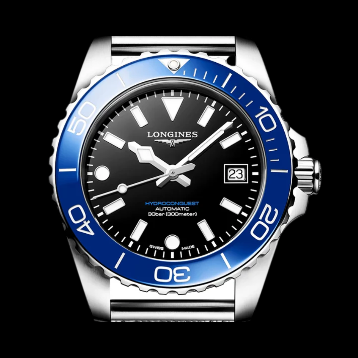 Longines HydroConquest dial detail