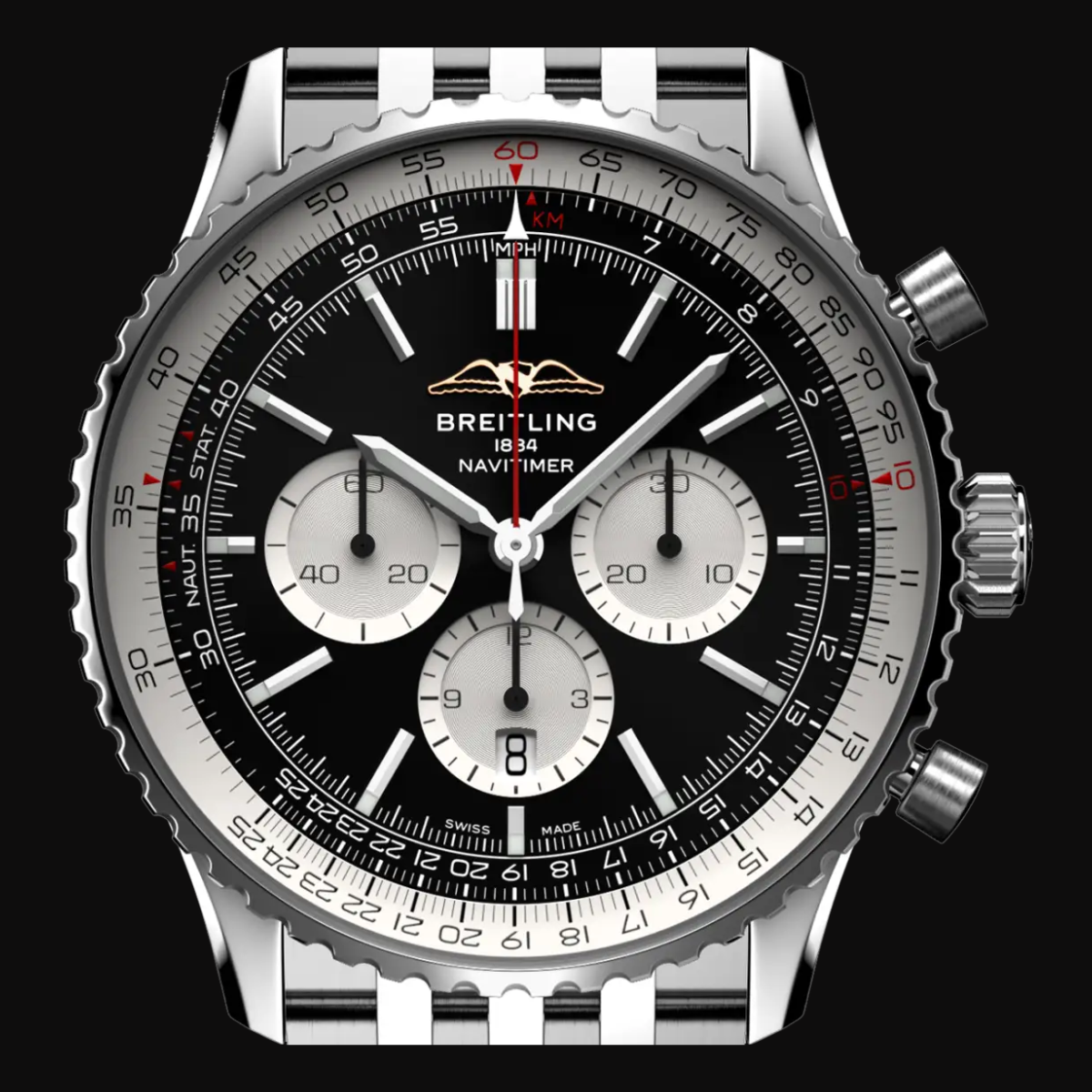 Breitling Navitimer front view