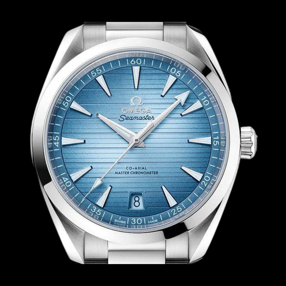 Omega Seamaster Aqua Terra on wrist