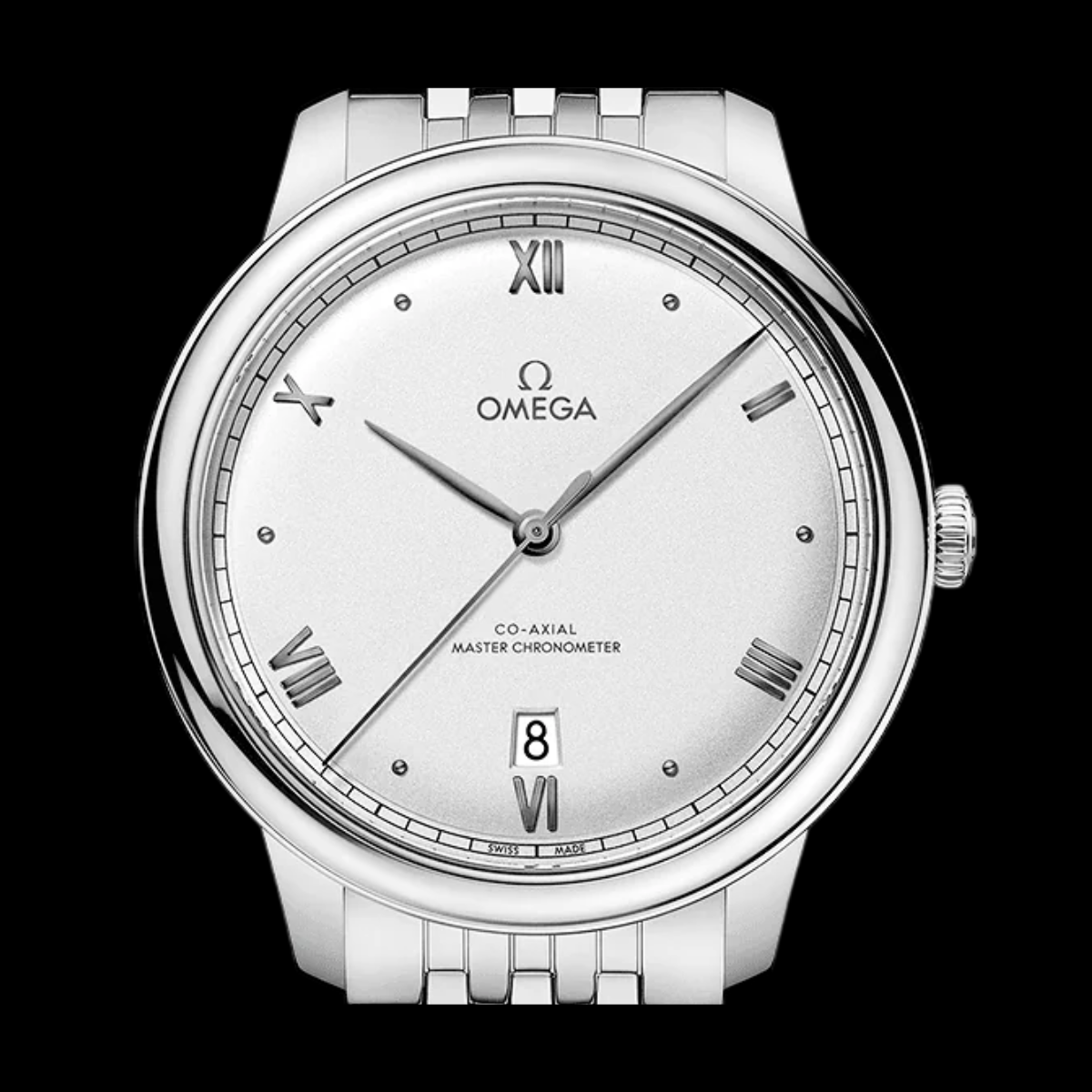 Omega De Ville Prestige dial detail