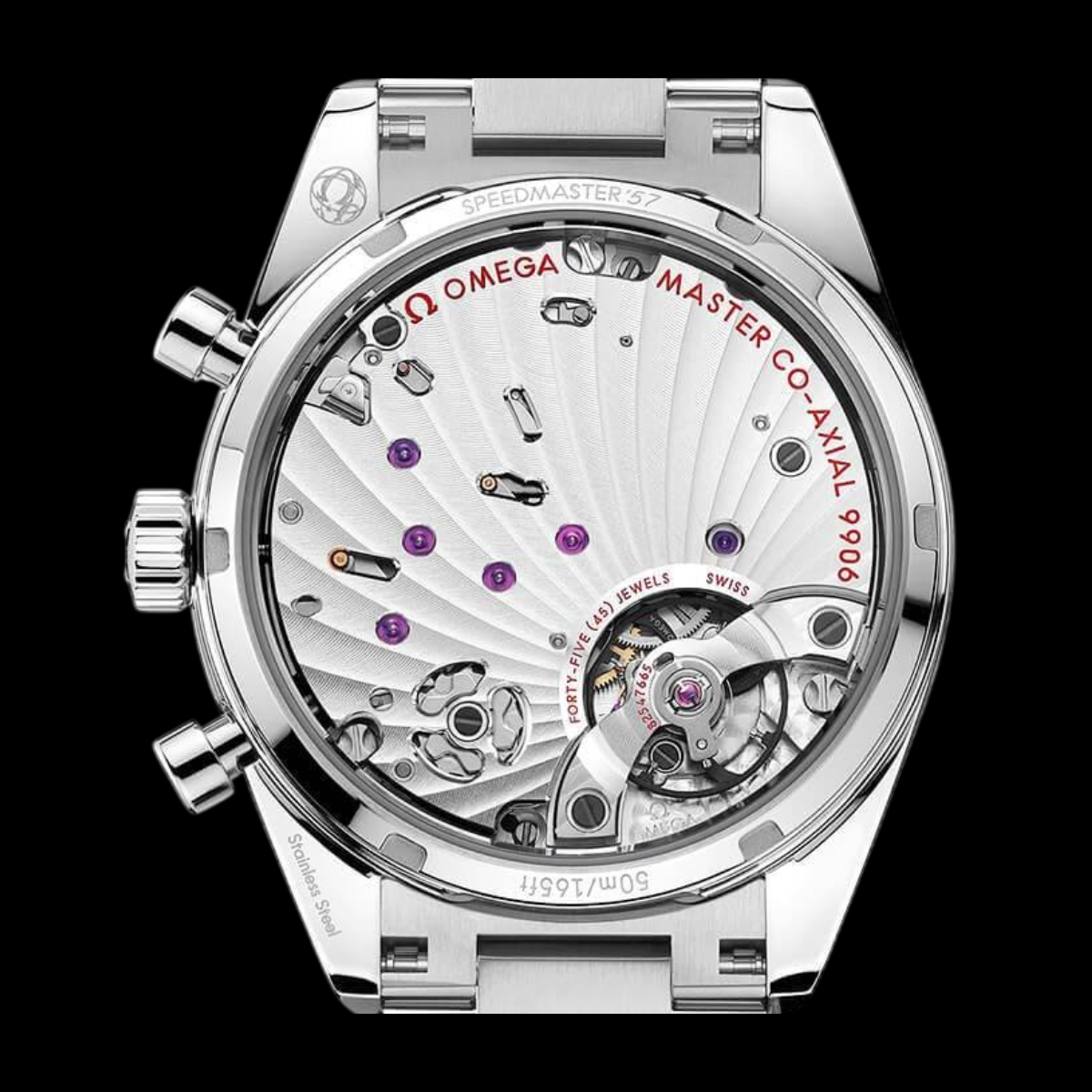 Omega Speedmaster '57 case profile