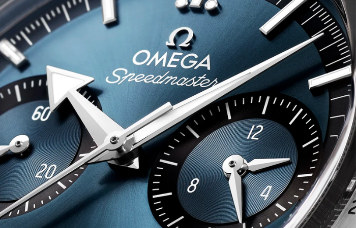 Omega Speedmaster dial close-up
