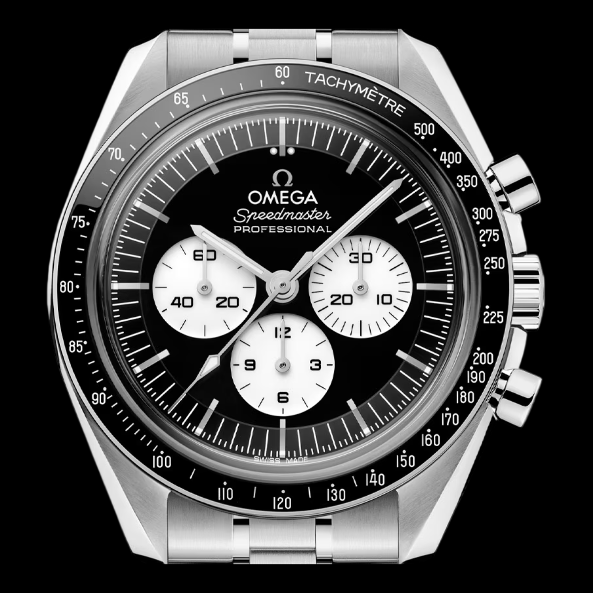 Omega Speedmaster Professional front view