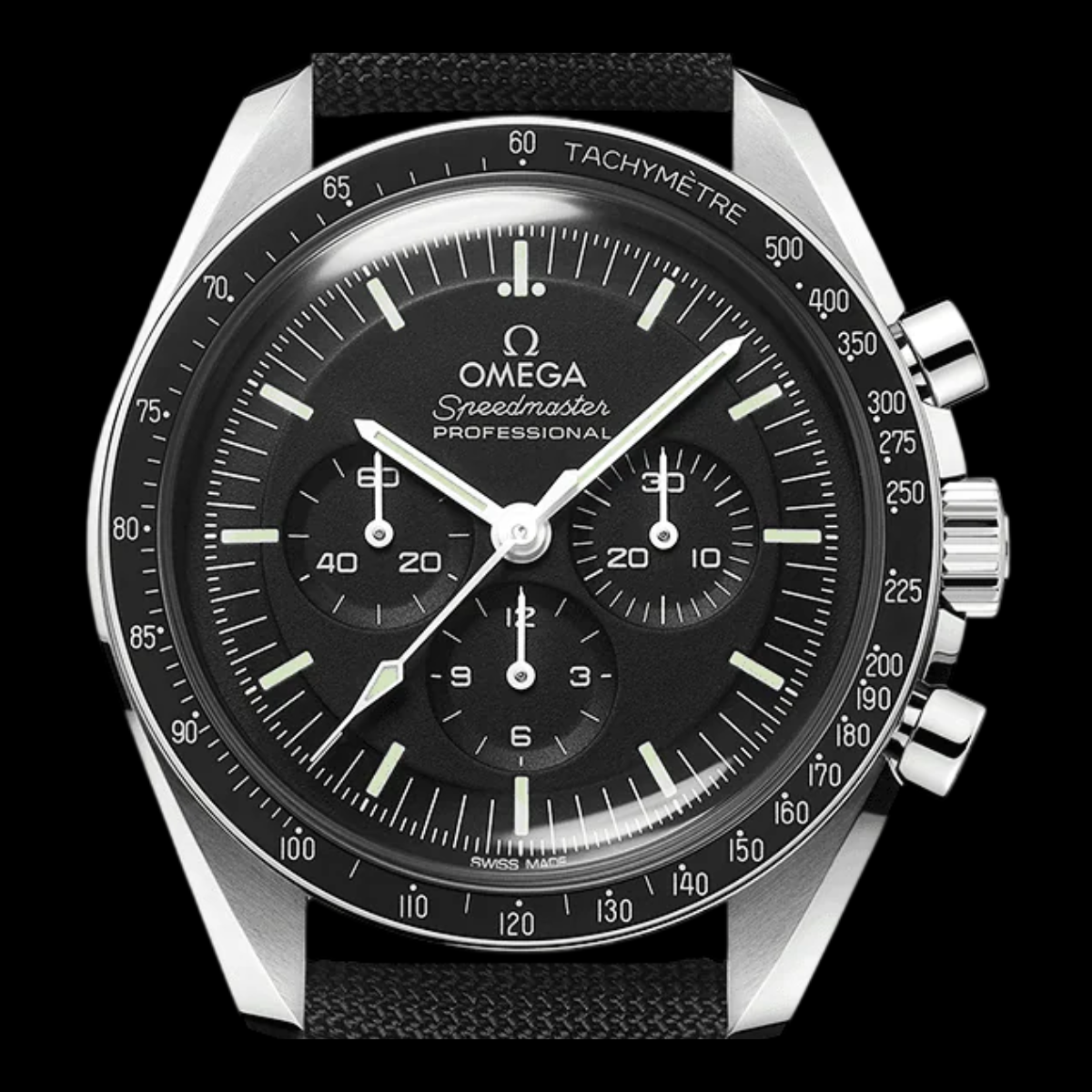 Omega Speedmaster Professional case profile