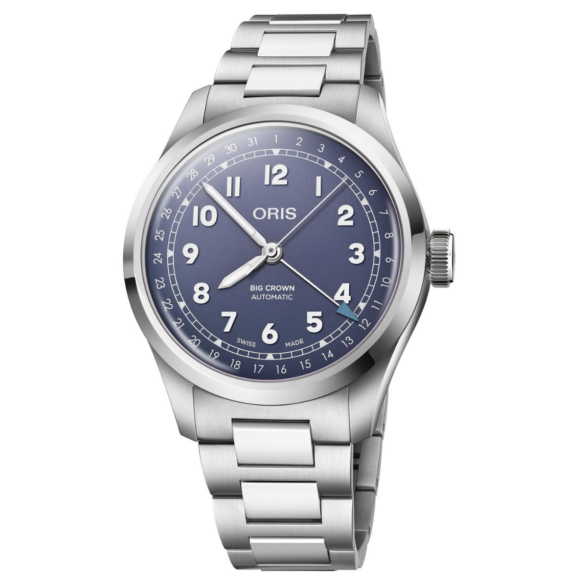 Oris Big Crown Pointer Date blue dial
