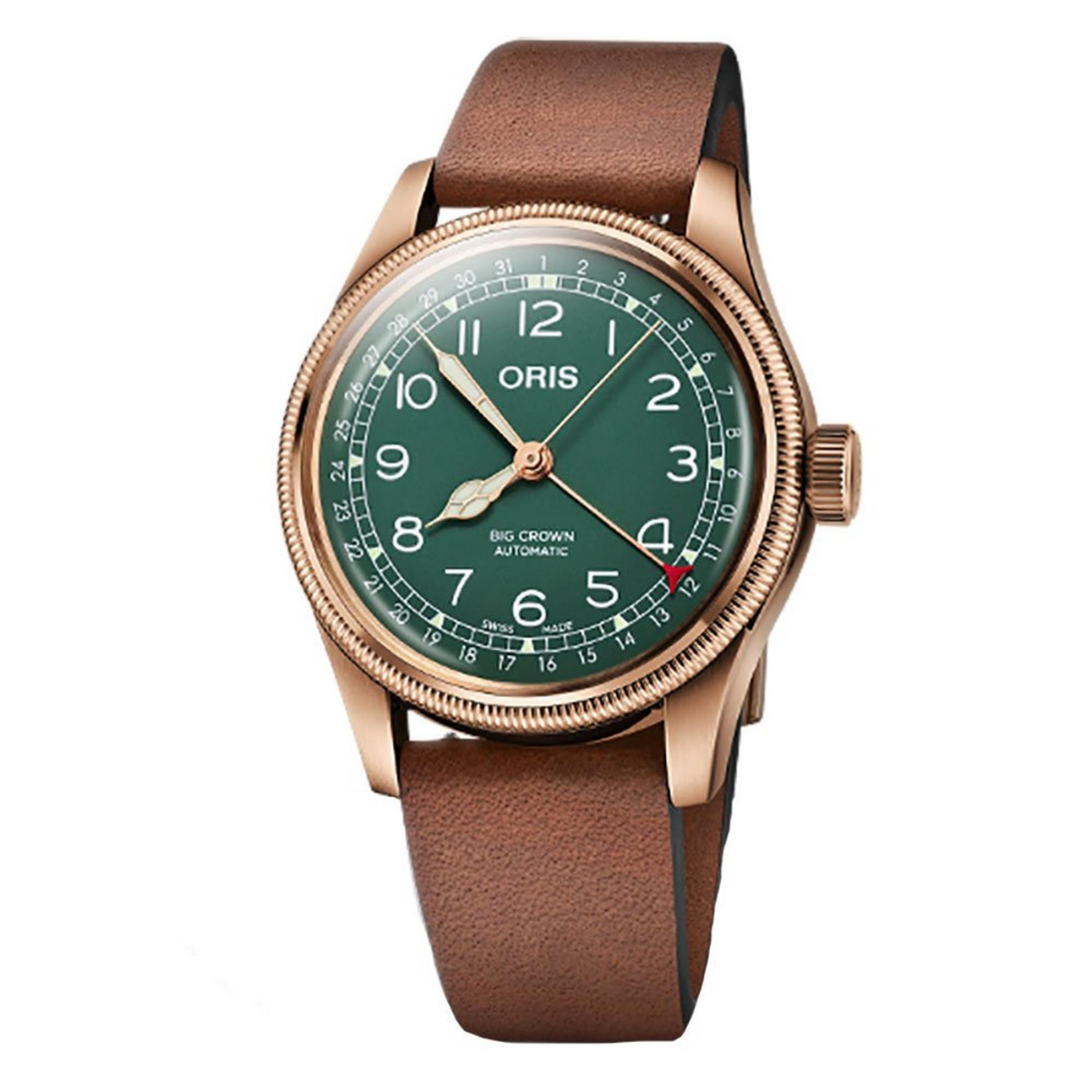 Oris Big Crown Pointer Date green dial