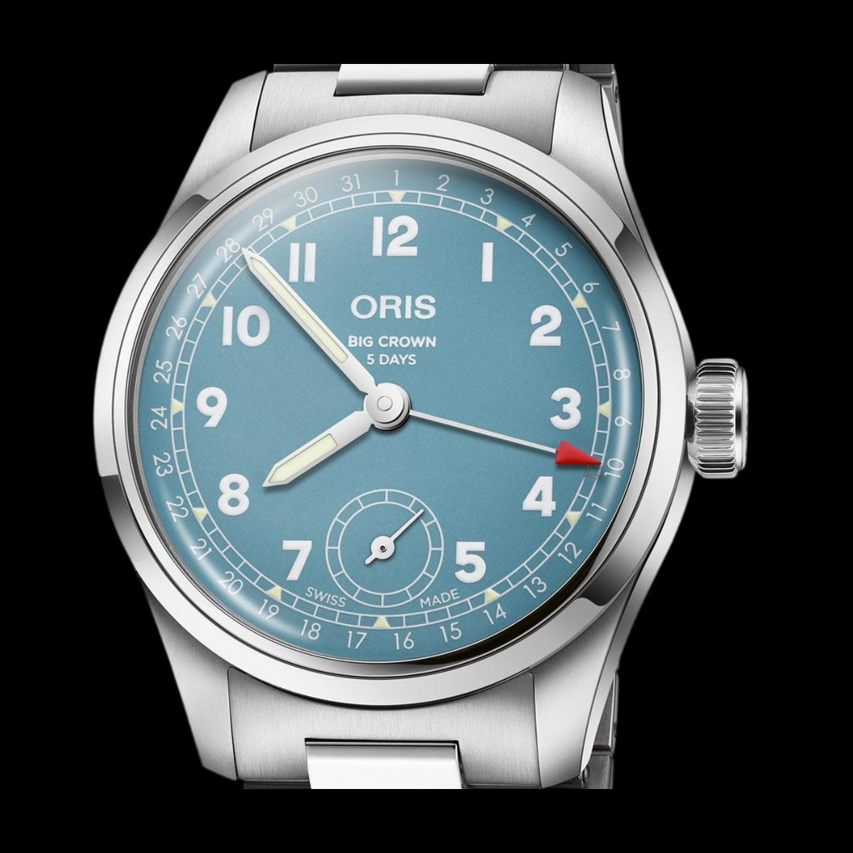Oris Big Crown Pointer Date on wrist