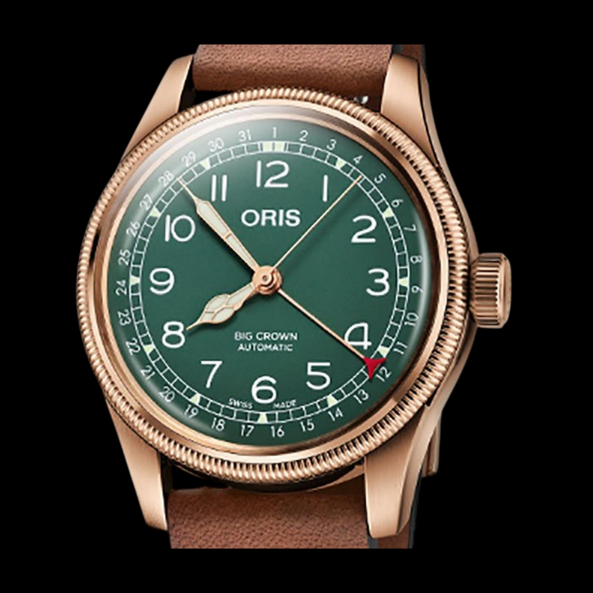 Oris Big Crown Pointer Date case profile