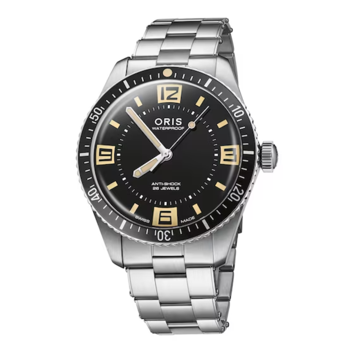 Oris Divers Sixty-Five black dial