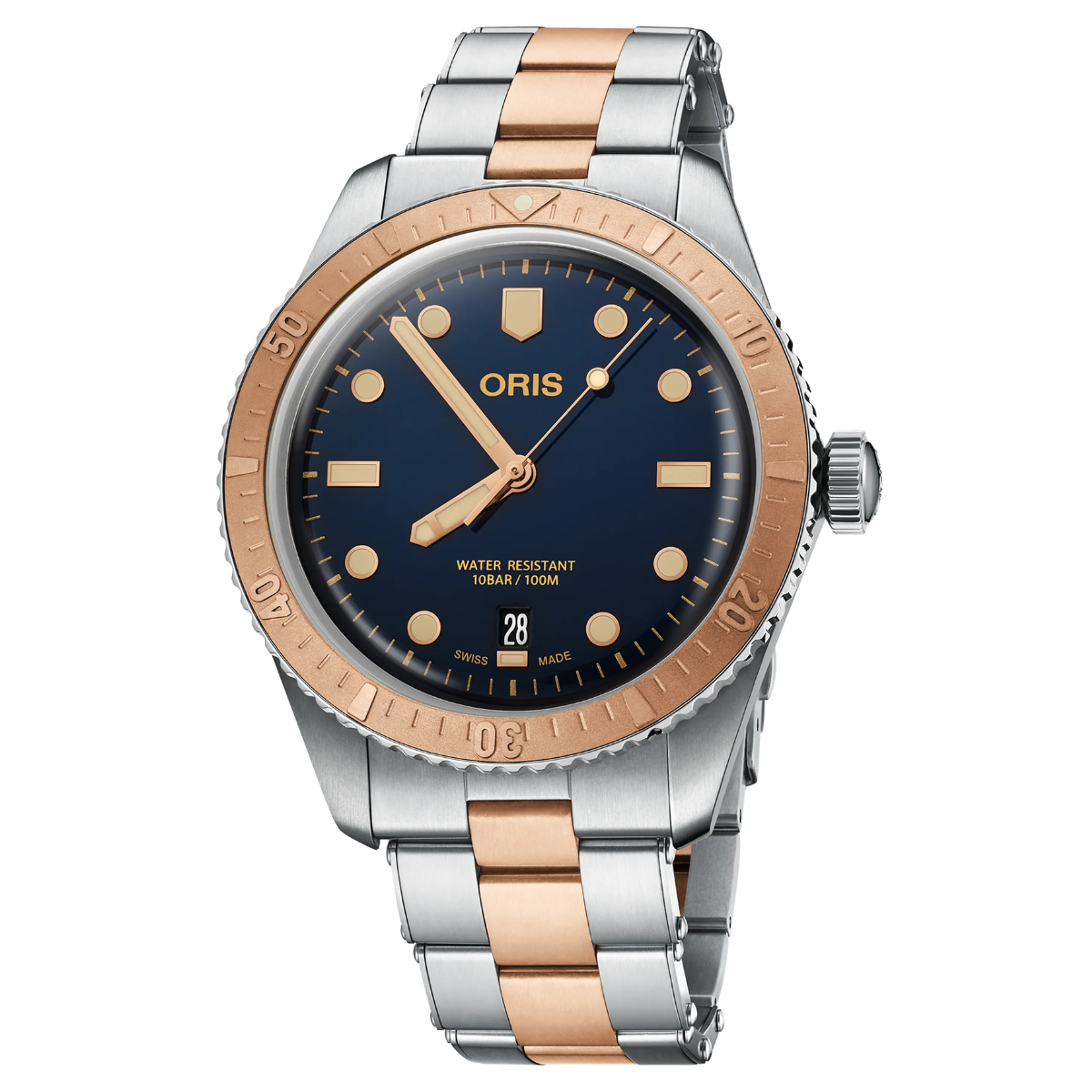 Oris Divers Sixty-Five bronze bezel