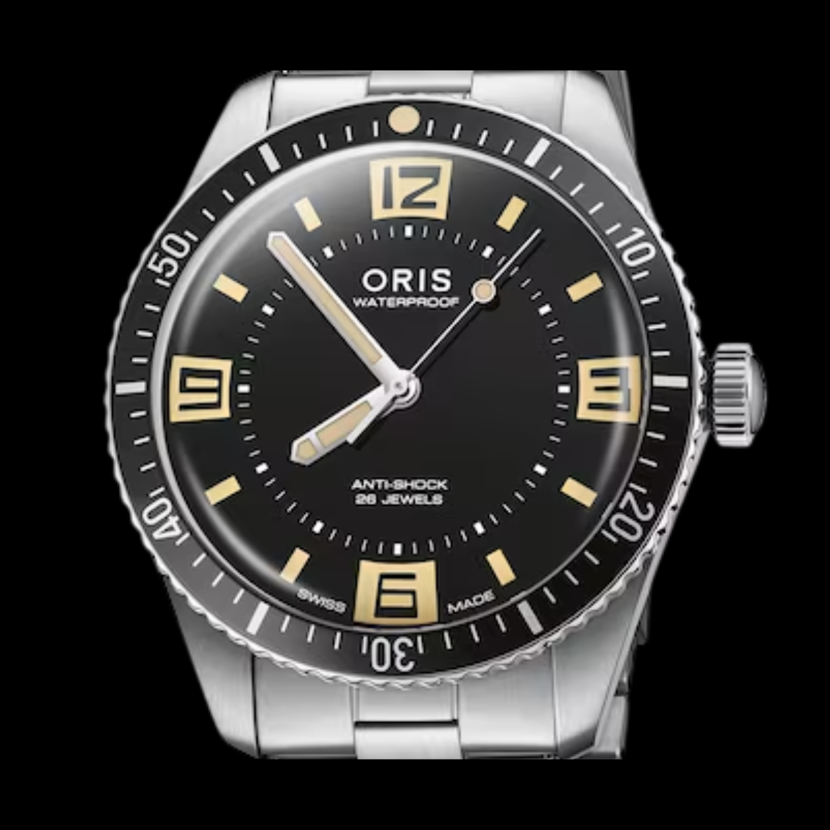 Oris Divers Sixty-Five case profile