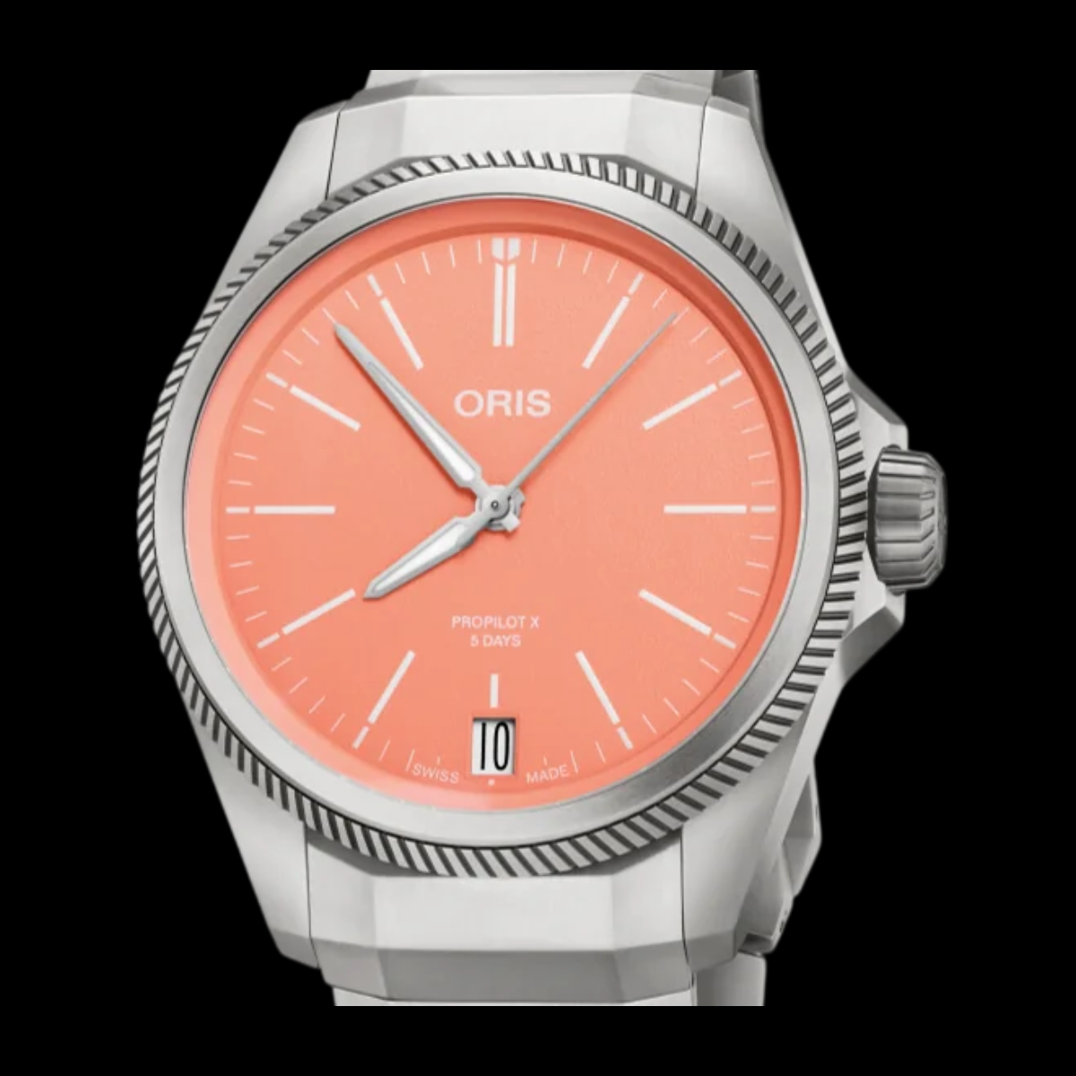 Oris ProPilot X case profile