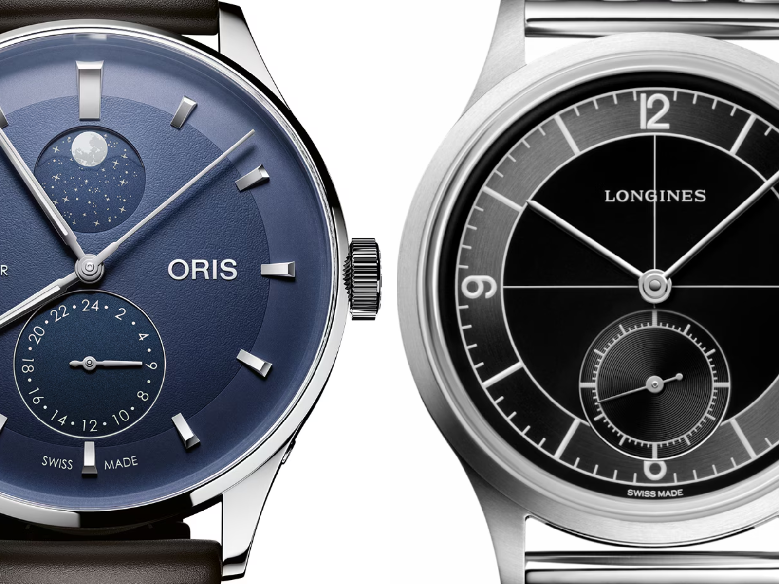 Oris and Longines watches