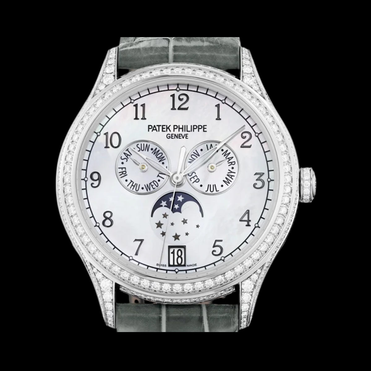 Patek Philippe Annual Calendar case profile