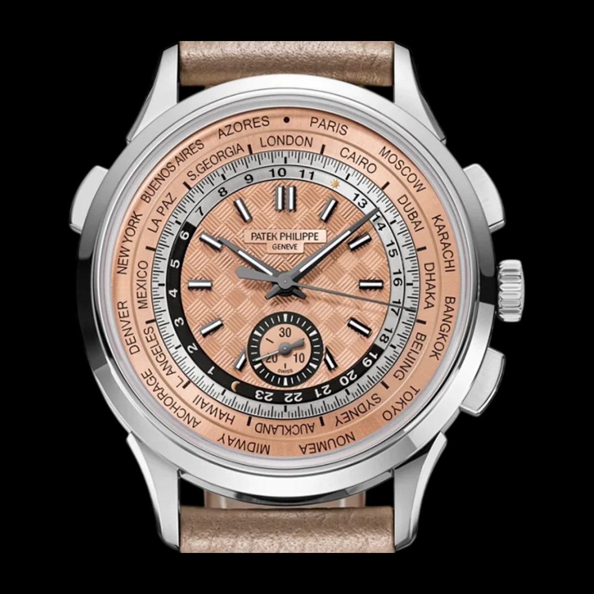 Patek Philippe World Time front view