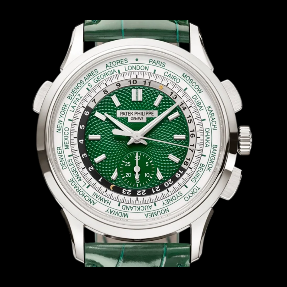 Patek Philippe World Time on wrist
