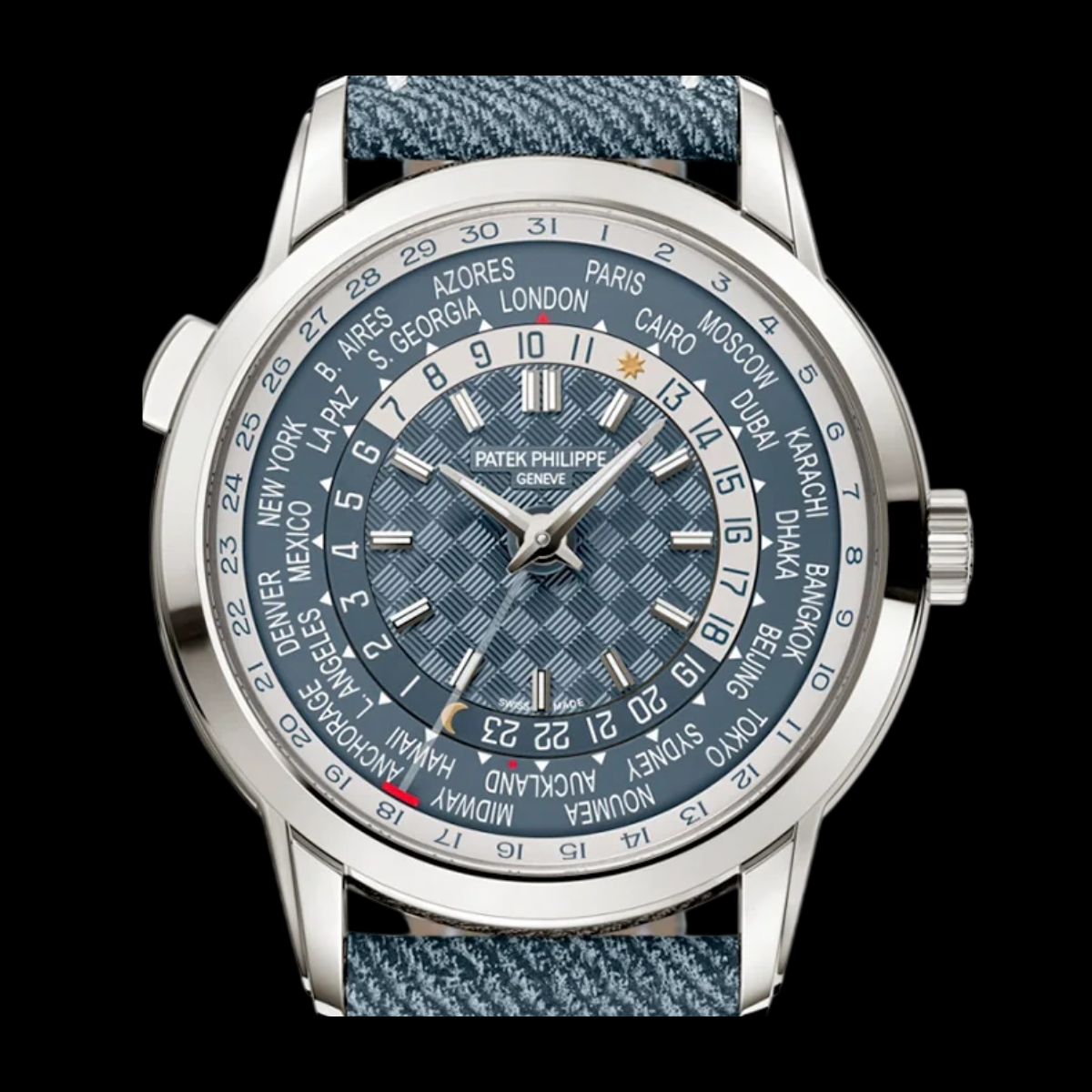 Patek Philippe World Time movement detail