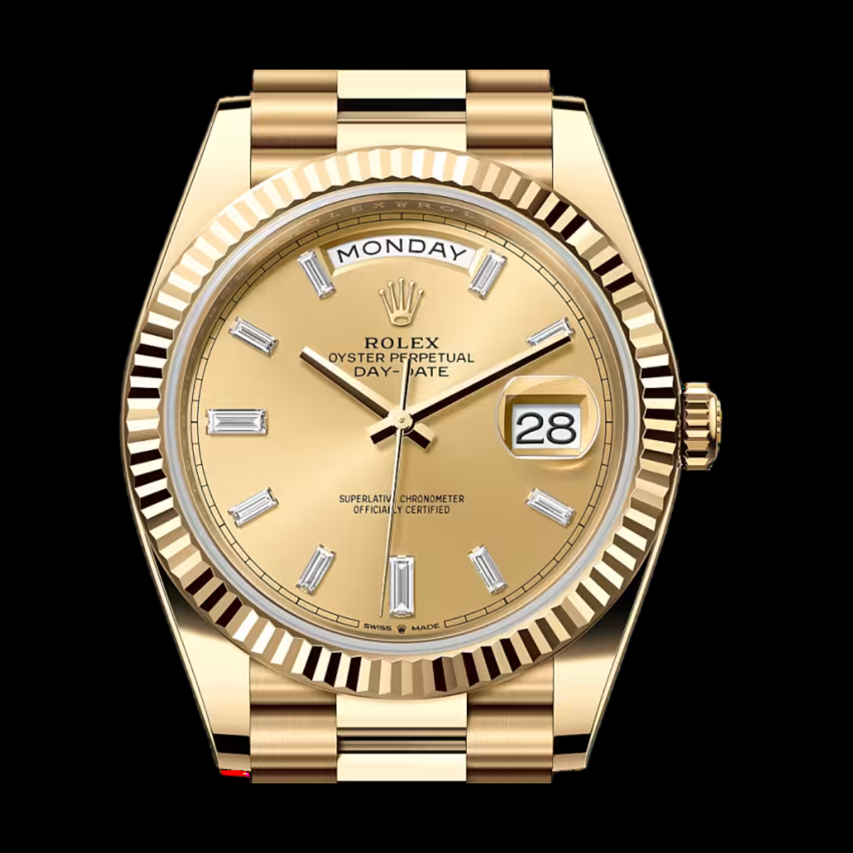 Rolex Day-Date case profile