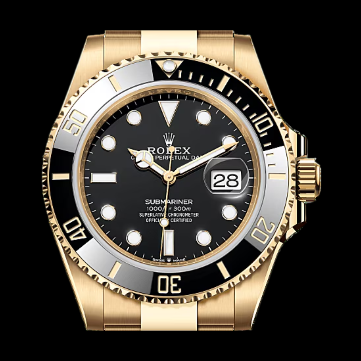 Rolex Submariner on wrist