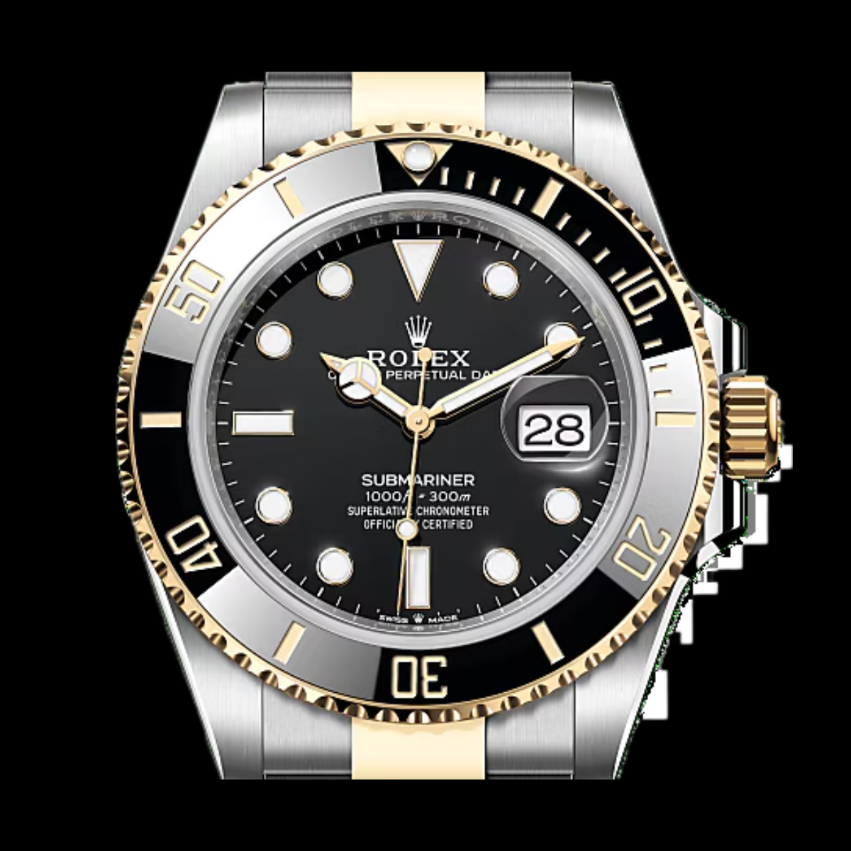 Rolex Submariner dial detail