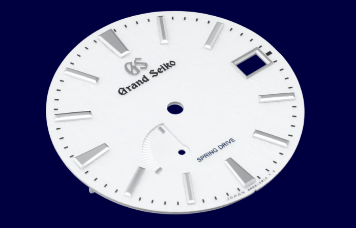 Grand Seiko Snowflake wrist detail