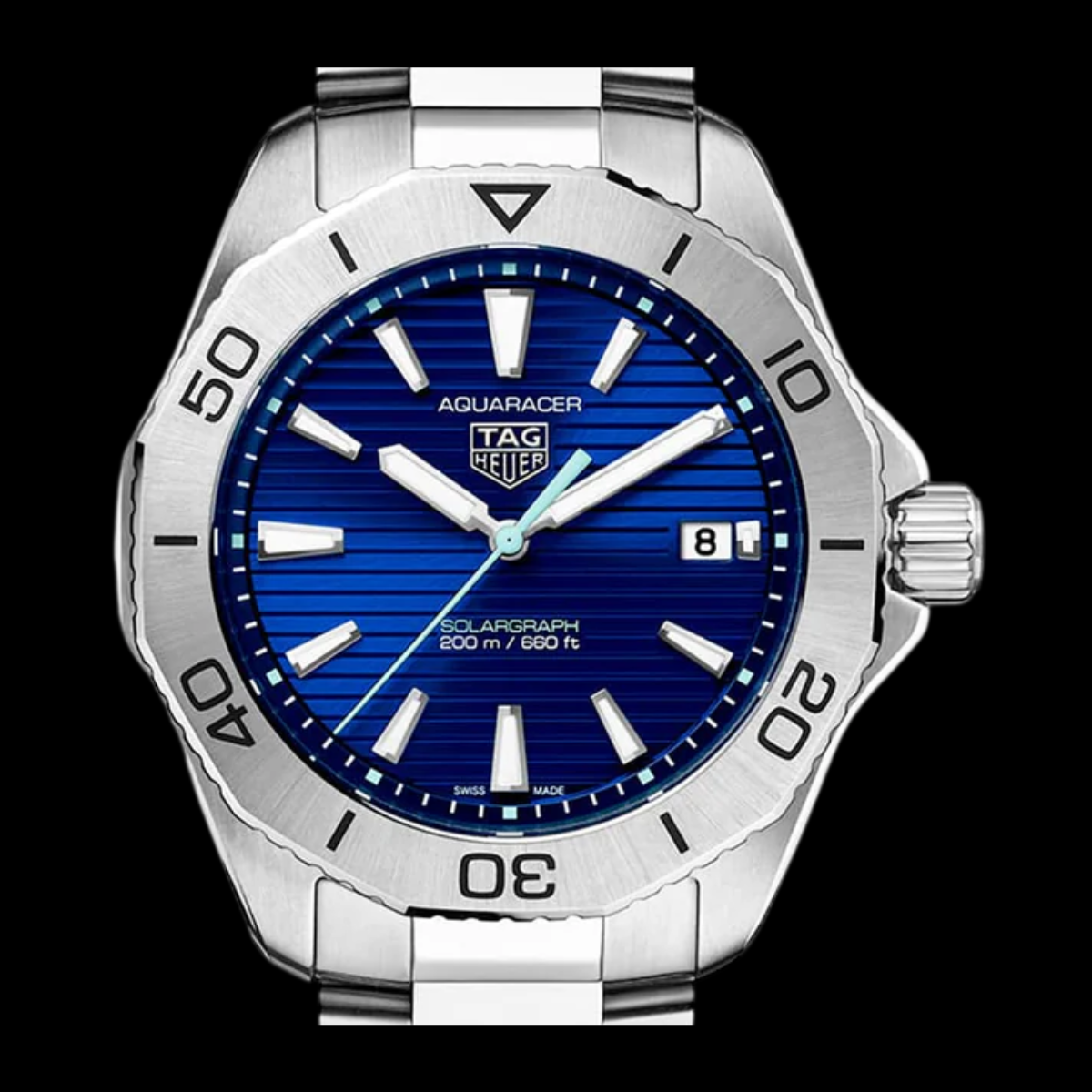 TAG Heuer Aquaracer on wrist