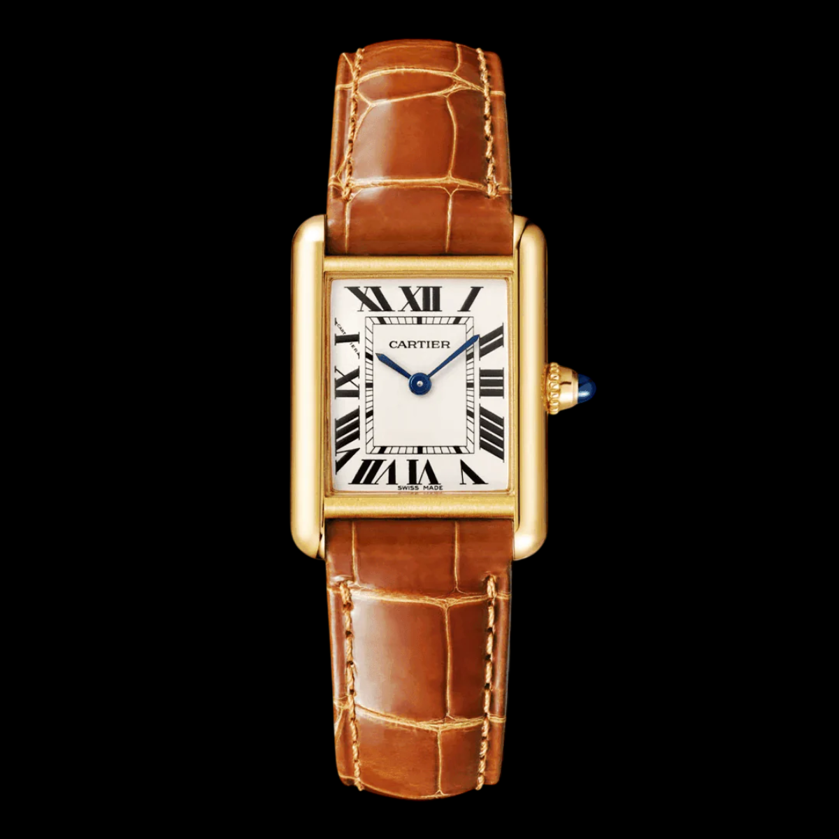 Cartier Tank Louis Cartier on wrist