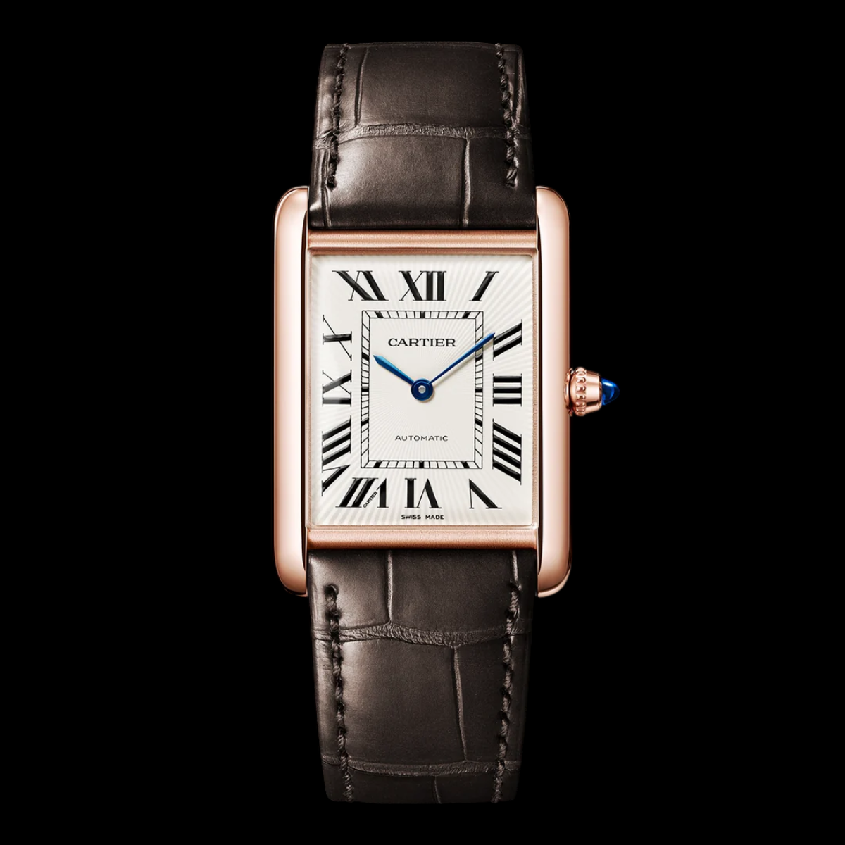 Cartier Tank Louis Cartier strap detail
