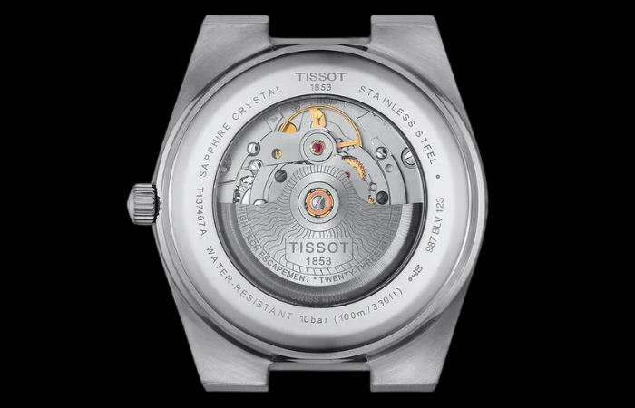 Tissot PRX Powermatic 80 dial detail