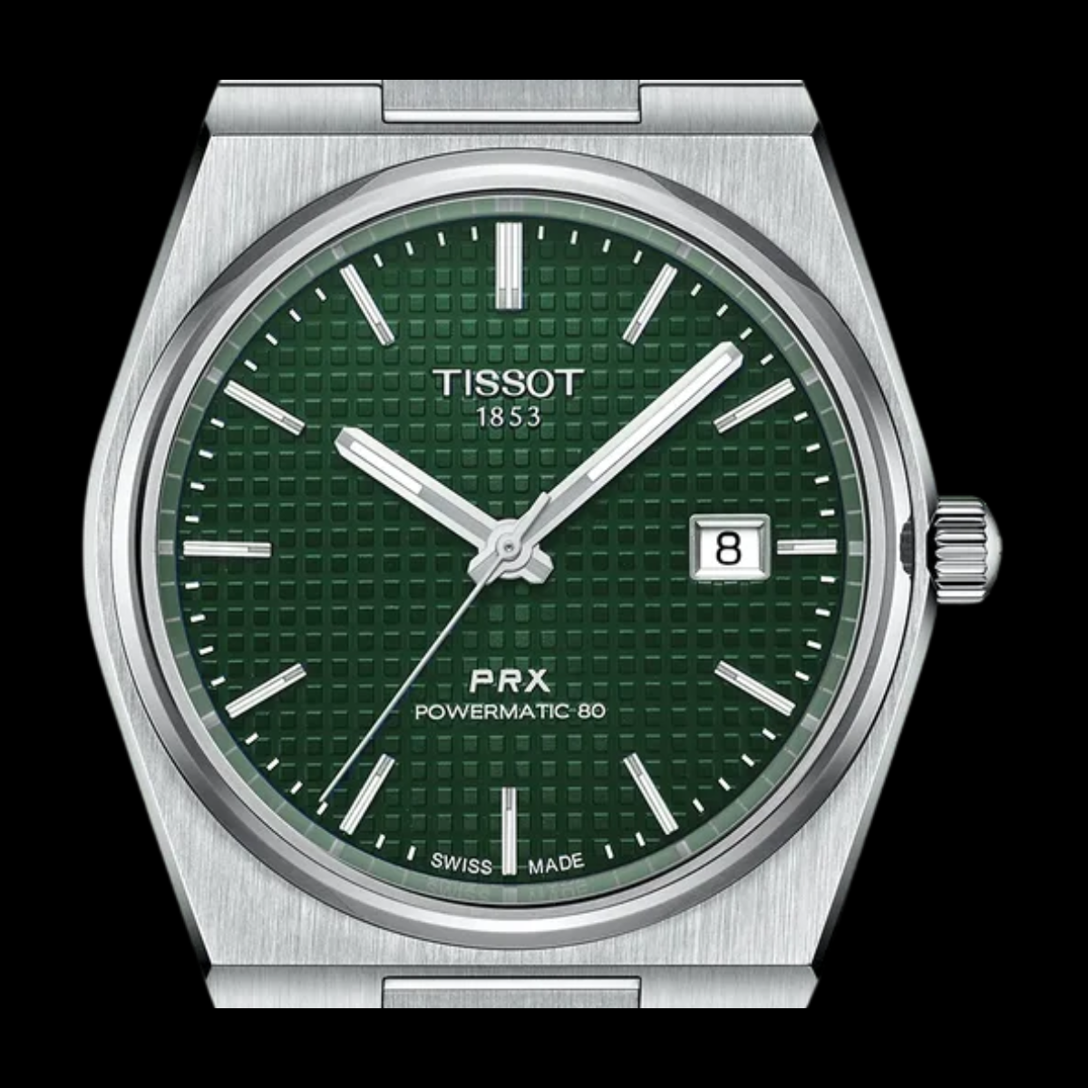 Tissot PRX Powermatic 80 bracelet detail