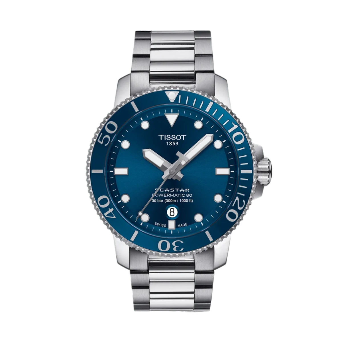 Tissot Seastar blue dial
