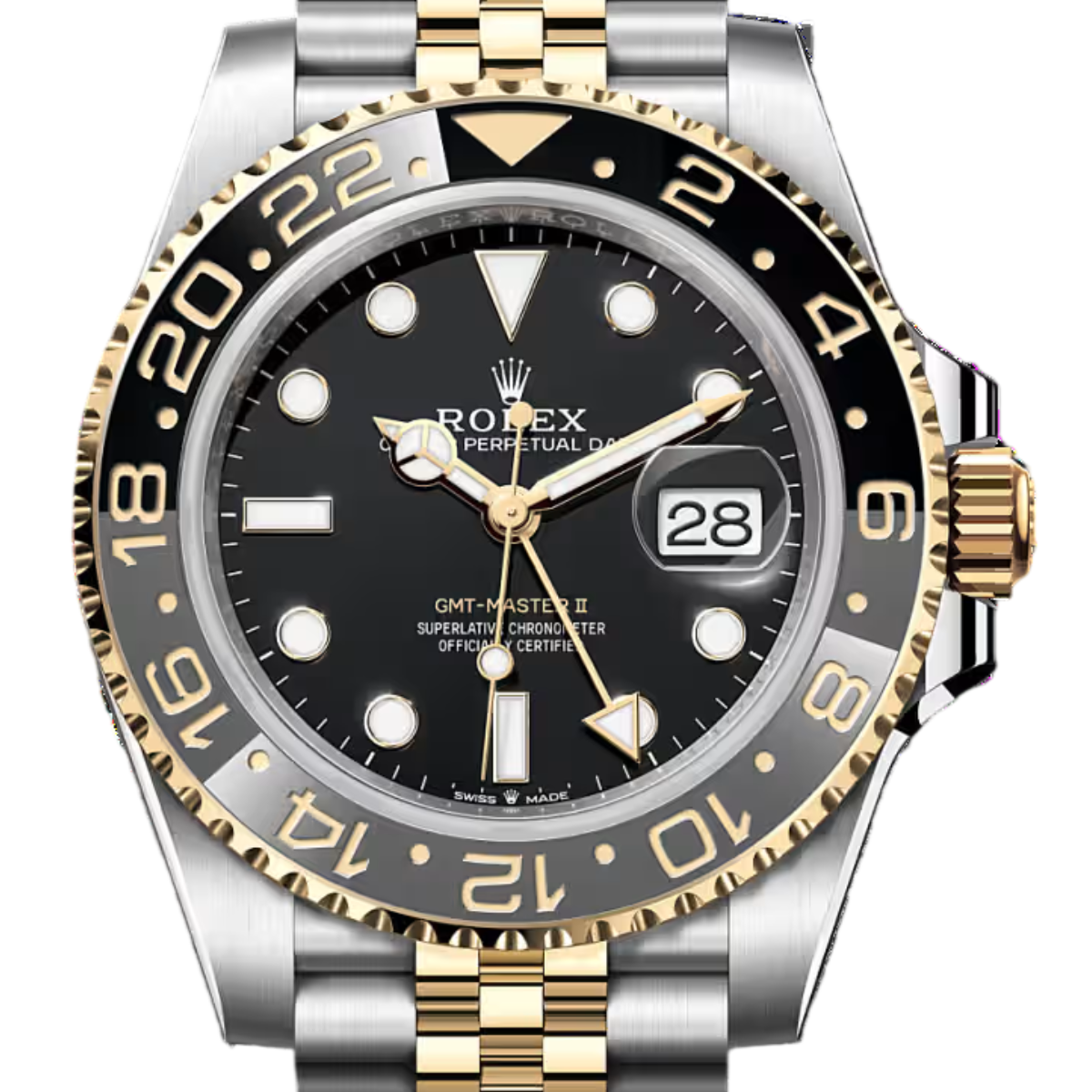 Rolex-style luxury watch