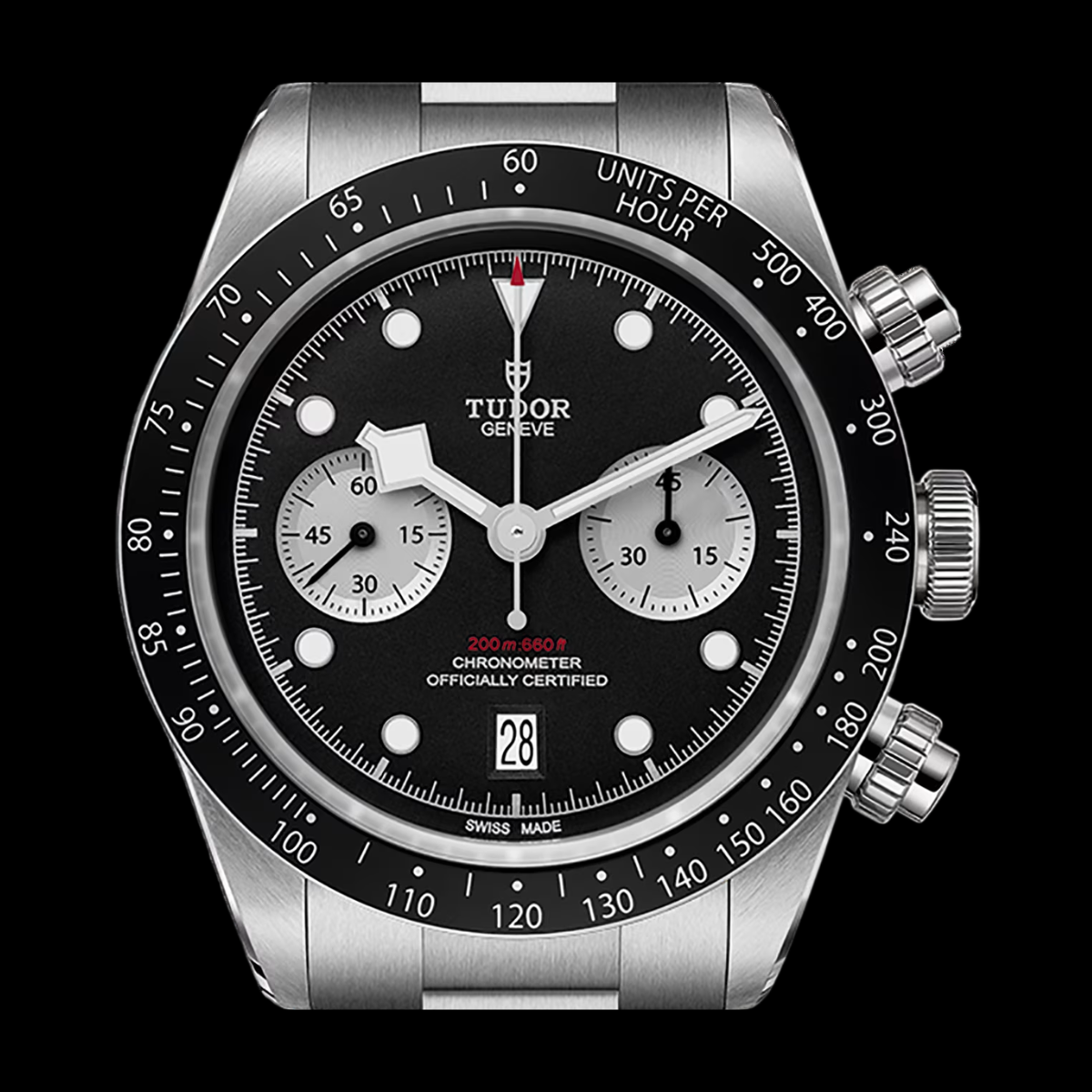 TUDOR Black Bay Chrono on wrist