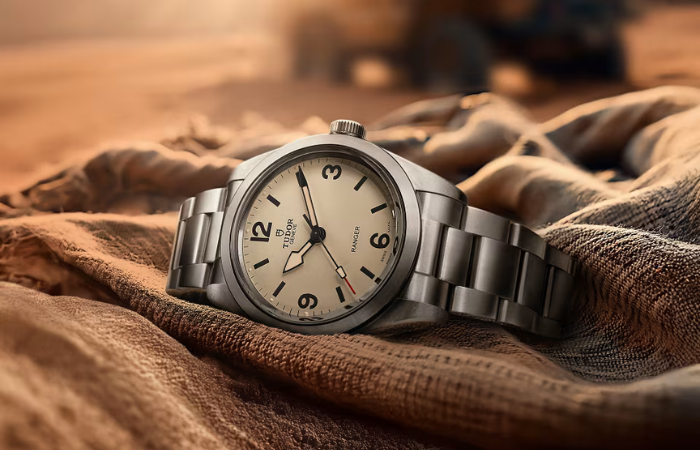 TUDOR Ranger dial detail