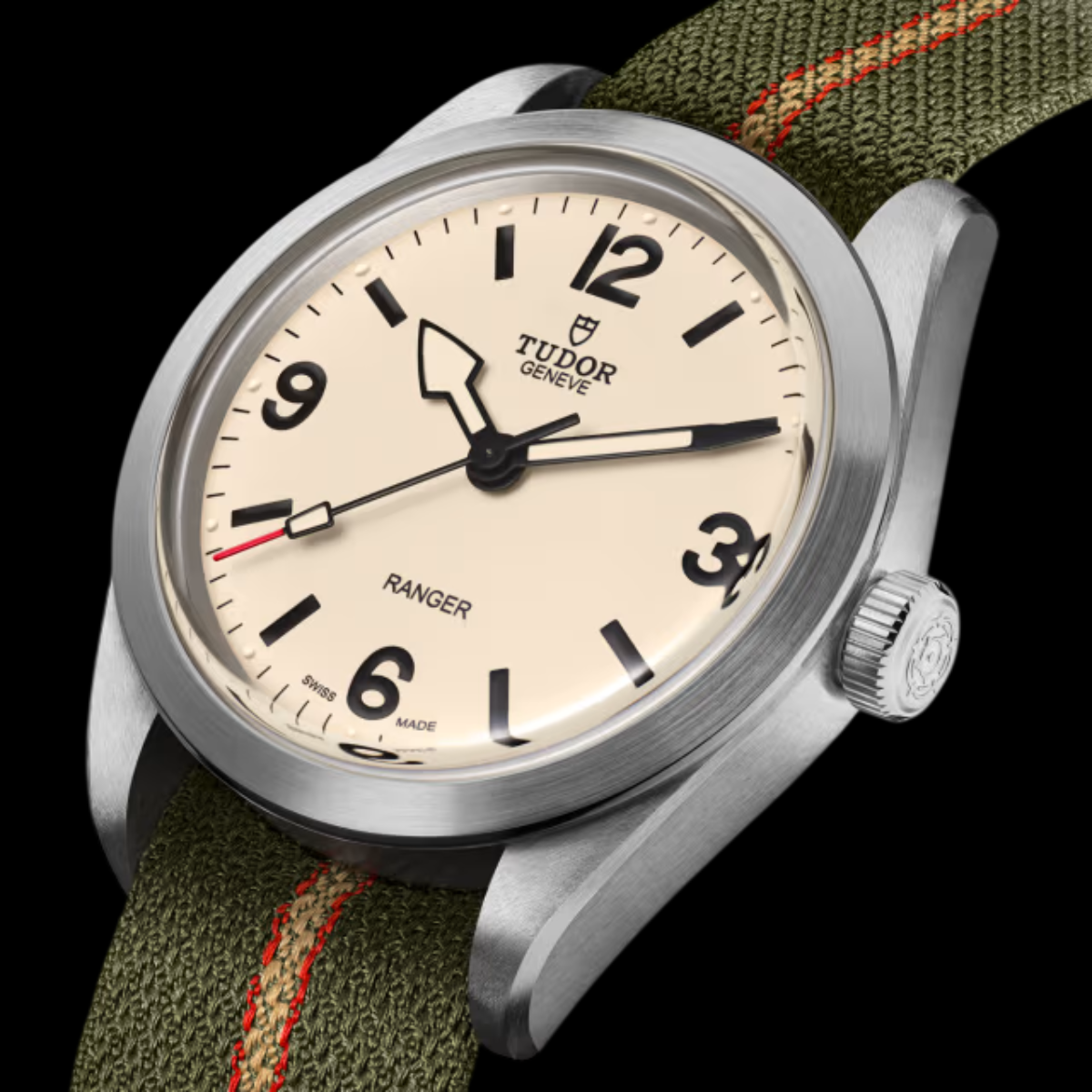 TUDOR Ranger dial detail