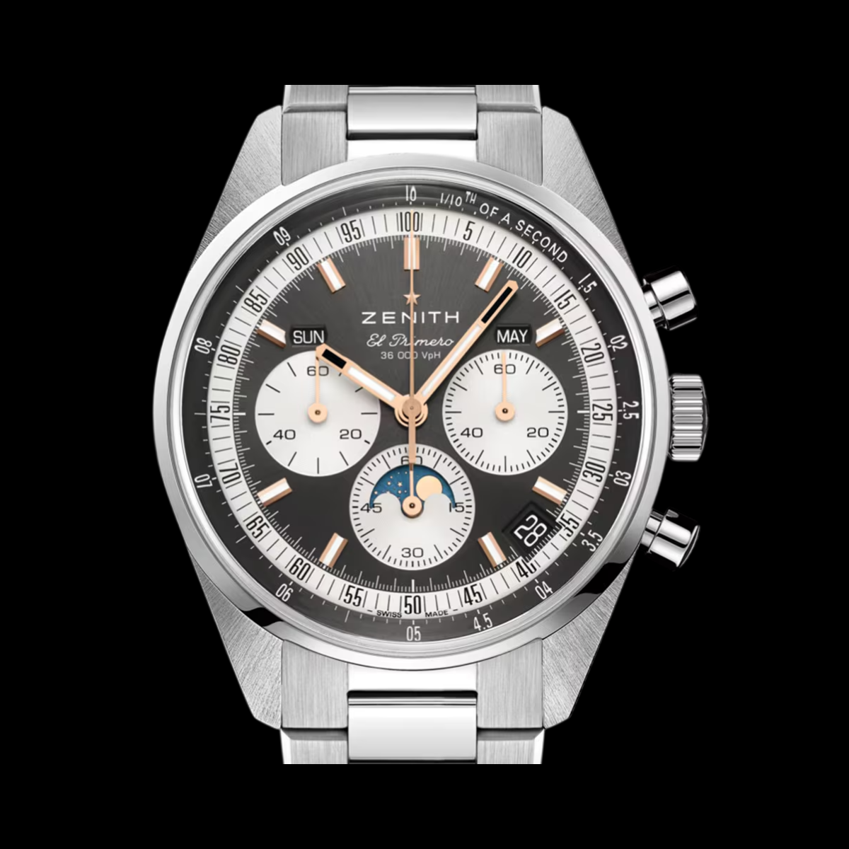 Zenith Chronomaster Original front view