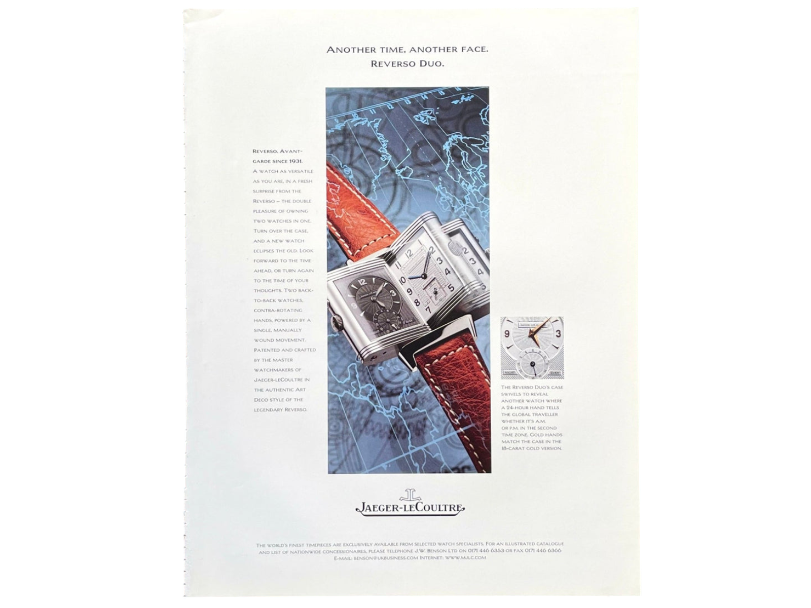 Period Jaeger-LeCoultre advertisement