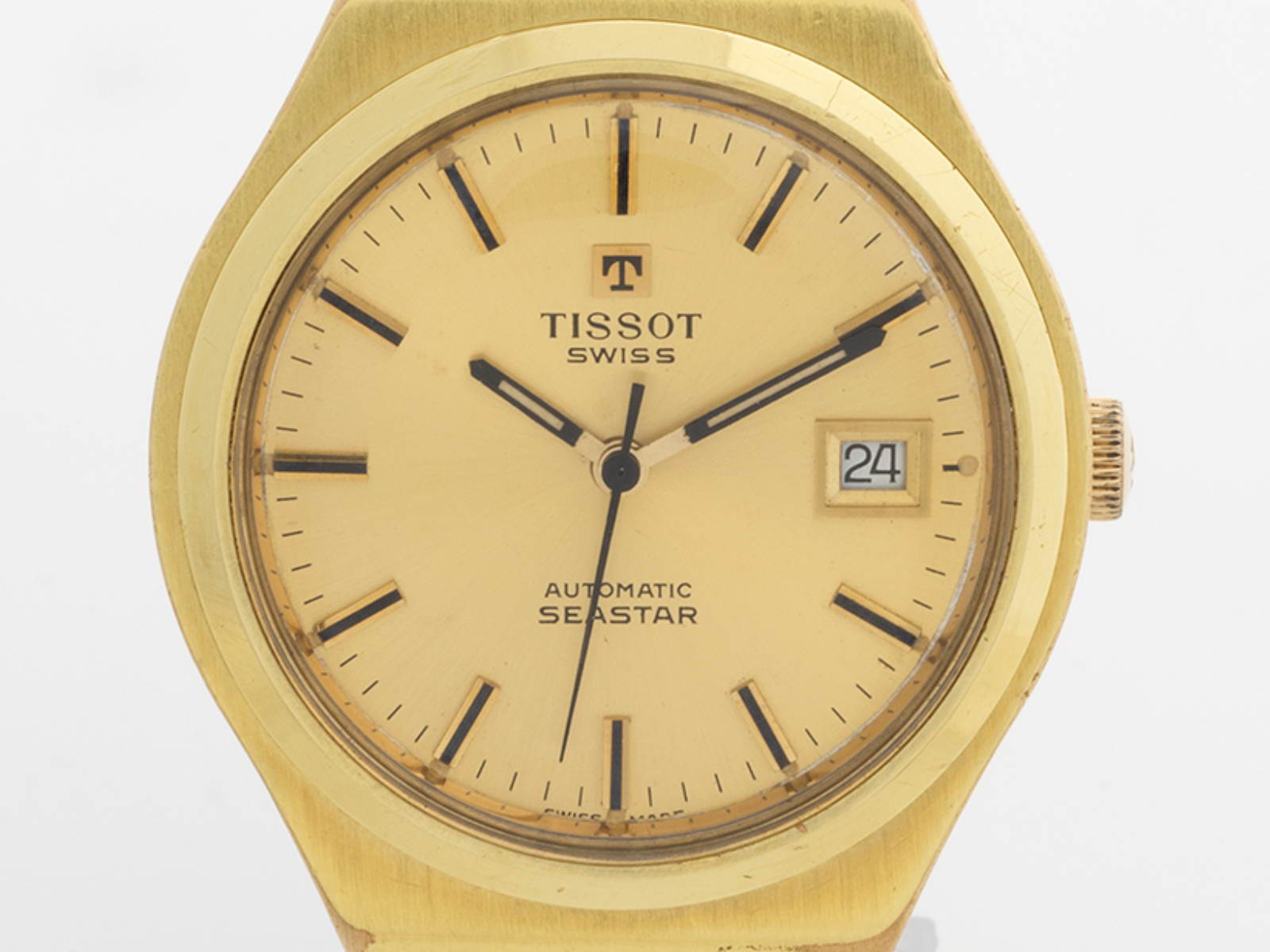 Vintage Tissot dial or movement detail